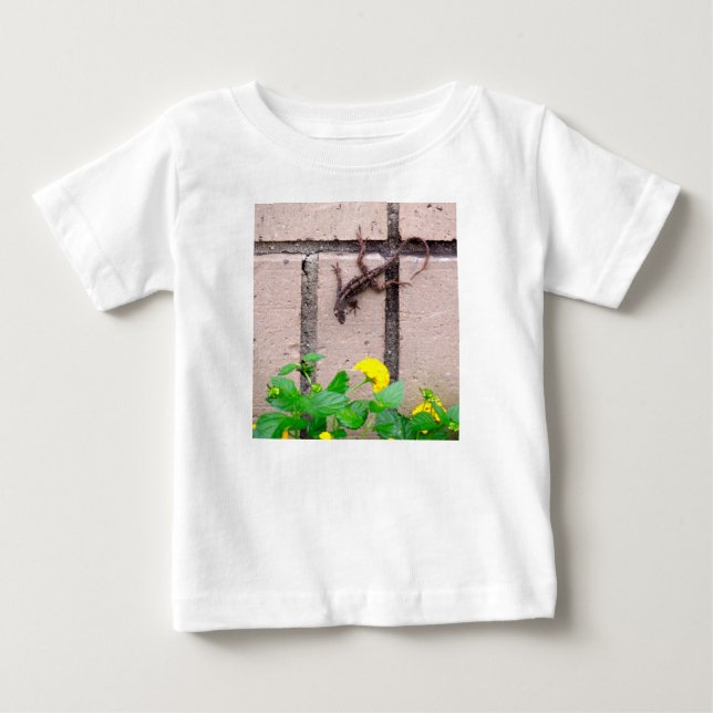 T-SHIRT LAGARTO DA FLOR (Frente)