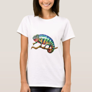T-shirt Lagarto do camaleão da pantera
