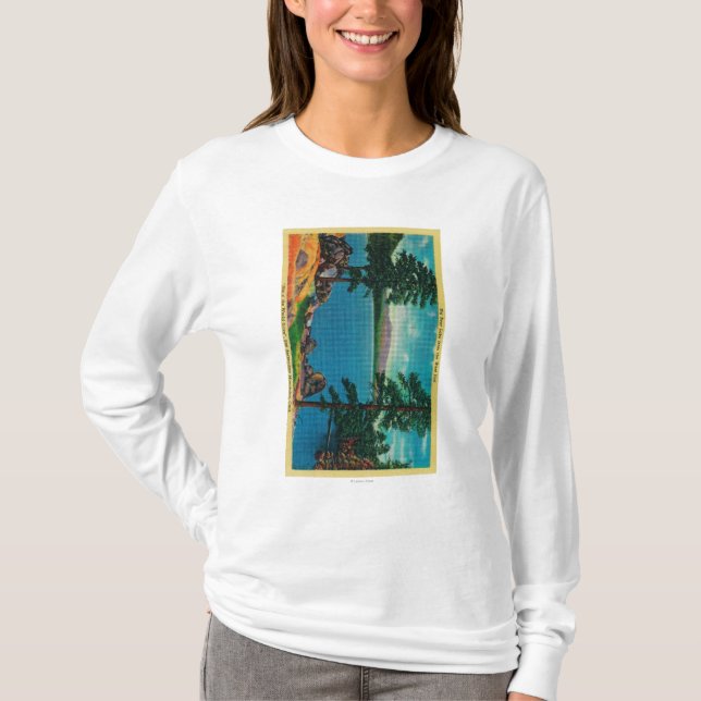 T-shirt Lago big Bear do West End (Frente)