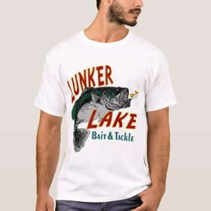 T-shirt lago do lunker