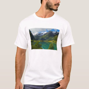 T-shirt Lago Floen cênico, Noruega
