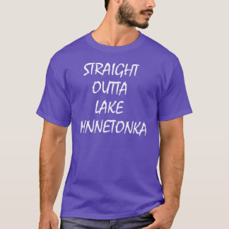 T-shirt Lago reto Minnetonka Outta