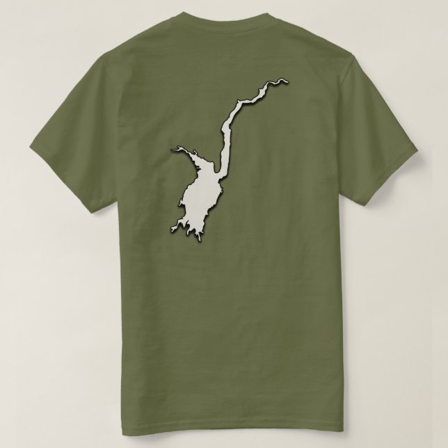 T-shirt Lago Sacandaga (Verso do Design)