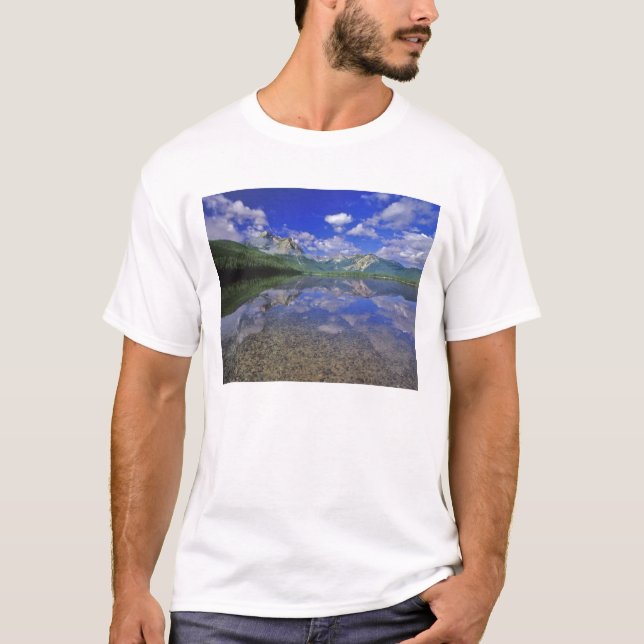 T-shirt Lago Stanley nas montanhas Sawtooth de Idaho (Frente)