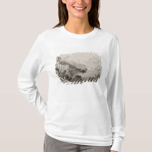 T-shirt Lago superior em Killarney, condado Killarney, (Frente)