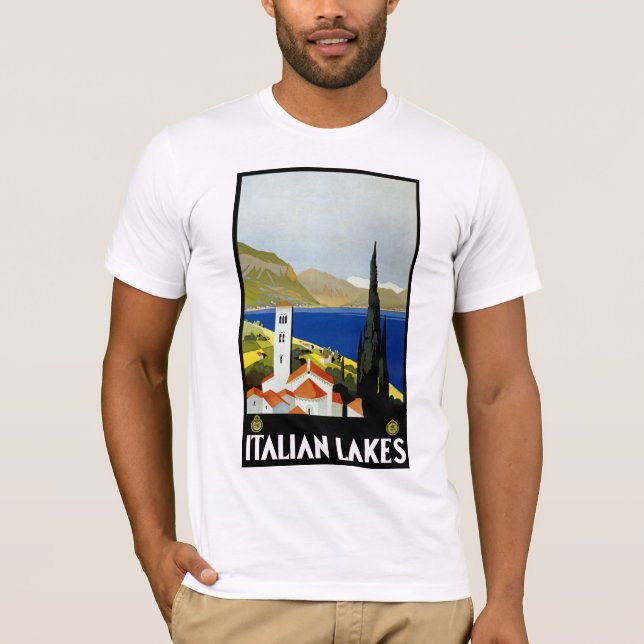 T-shirt Lagos italianos (Frente)