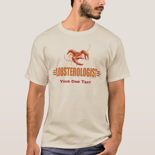 T-shirt Lagosta Engraçada (Frente)