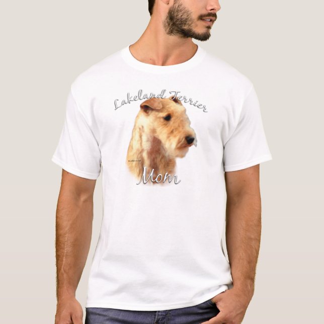 T-shirt Lakeland Terrier Mãe 2 (Frente)