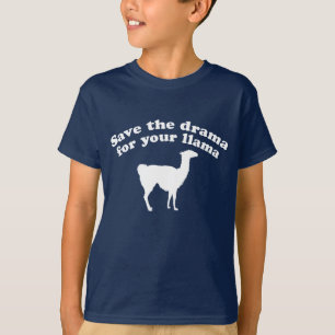 T-shirt Lama do drama