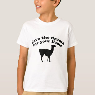 T-shirt Lama do drama