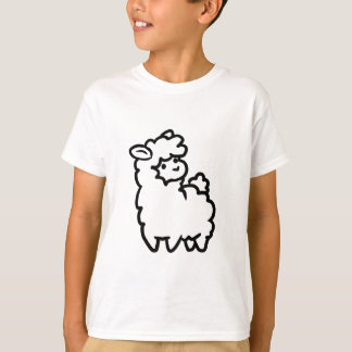T-shirt Lama pequeno
