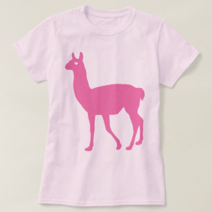 T-Shirt Lama Rosa