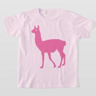 T-Shirt Lama Rosa