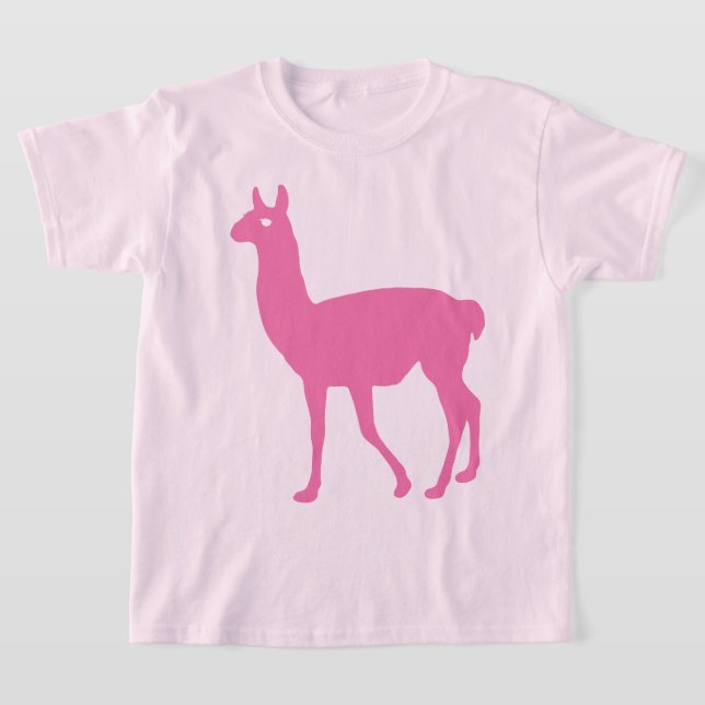 T-Shirt Lama Rosa (Postura )