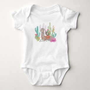 T-shirt Lamas bonitos mim