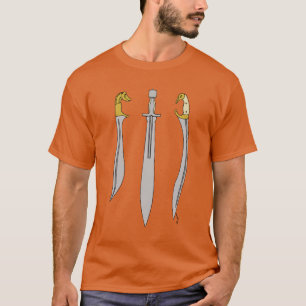 T-shirt Lâminas do grego clássico
