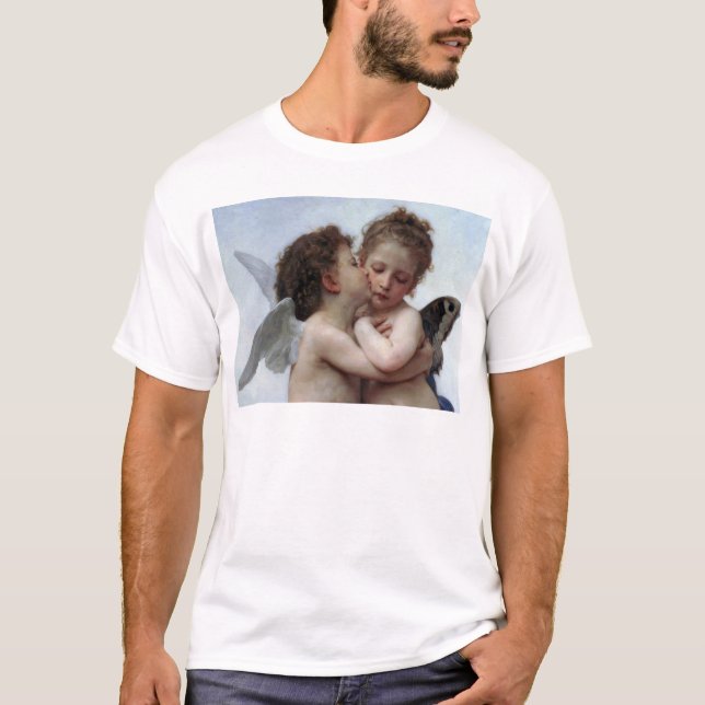 T-shirt L'Amour e Psyché, Enfants - William Bouguereau (Frente)