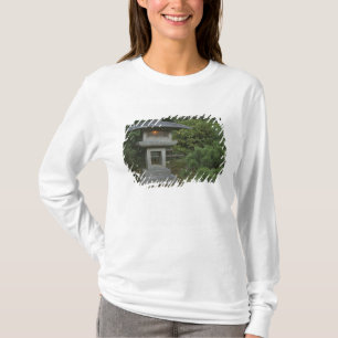 T-shirt Lâmpada de pedra iluminada no Jardim Japonês