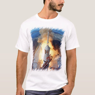 T-shirt Lançamento do Foguete da NASA Apollo 11 para a Lua