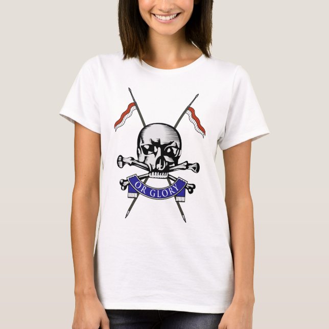 T-shirt Lanceiros reais do Queens (Frente)