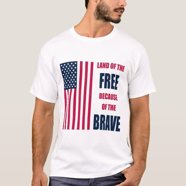 T-Shirt (Land of FREE) (Frente)