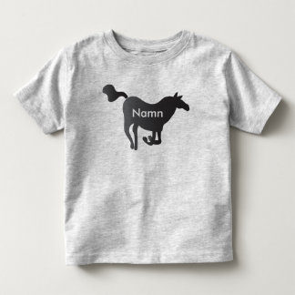 T-shirt Långärmad tröja med häst & namn