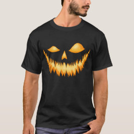 T-shirt Lanterna de Jack O na obscuridade com sorrir
