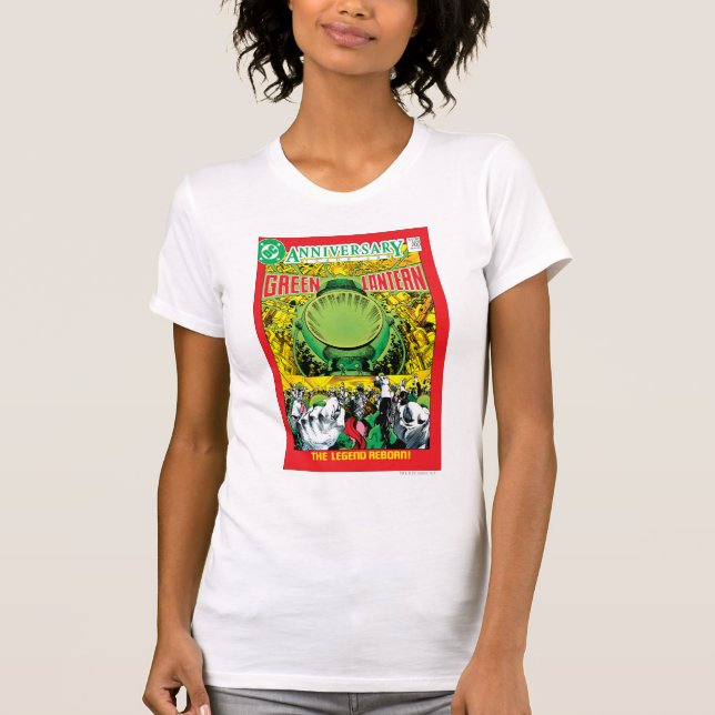 T-shirt Lanterna Verde - A Lenda Renascida (Frente)
