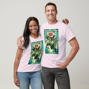 T-shirt Lanterna verde - arquivos e cobrir secretos das