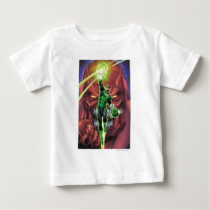 T-shirt Lanterna verde com o córrego da luz - cor