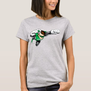 T-shirt Lanterna verde - cómica, voando certo
