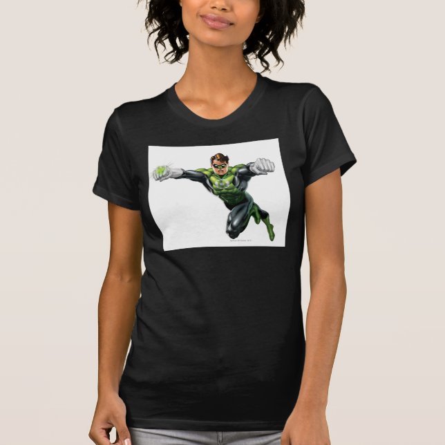 T-shirt Lanterna Verde - Completamente Renderizado, Olhand (Frente)