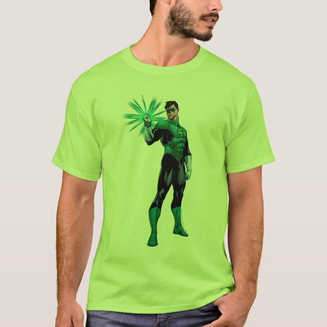 T-shirt Lanterna Verde e Anel (Frente)