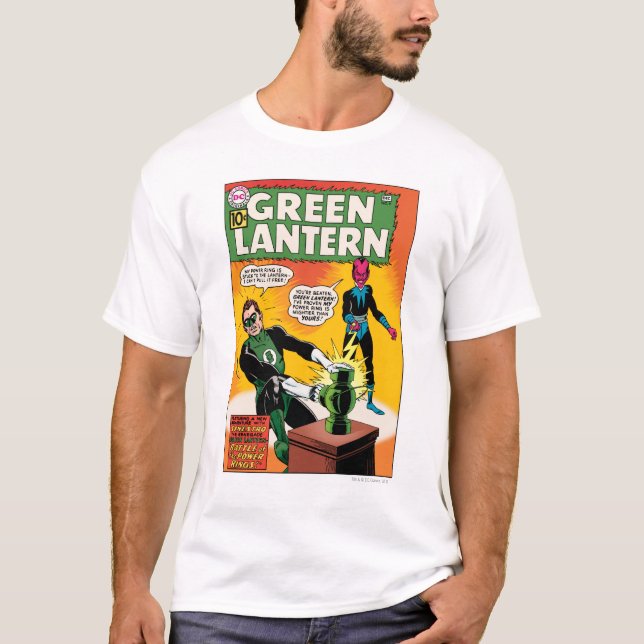 T-shirt Lanterna Verde e Cobrir Sinestro (Frente)