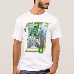 T-shirt Lanterna verde - guerreiro esmeralda