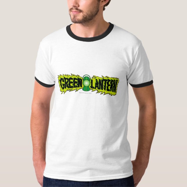 T-shirt Lanterna Verde - Lanterna Brilhante 2 (Frente)