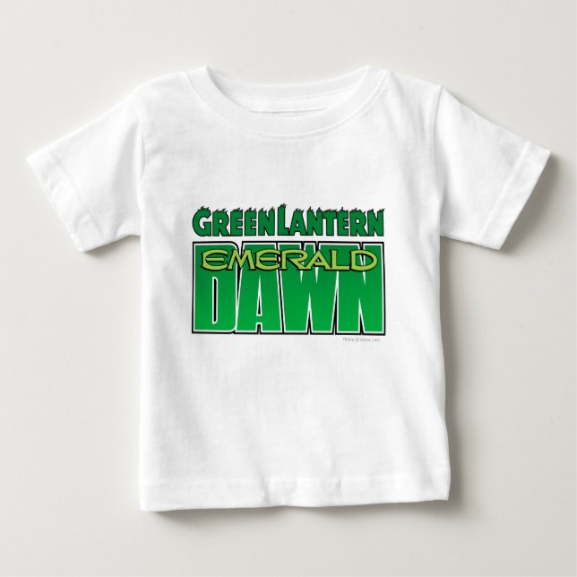 T-shirt Lanterna Verde - Logotipo do Emerald Dawn (Frente)