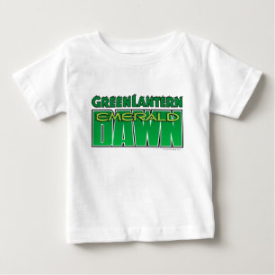 T-shirt Lanterna verde - logotipo esmeralda do alvorecer