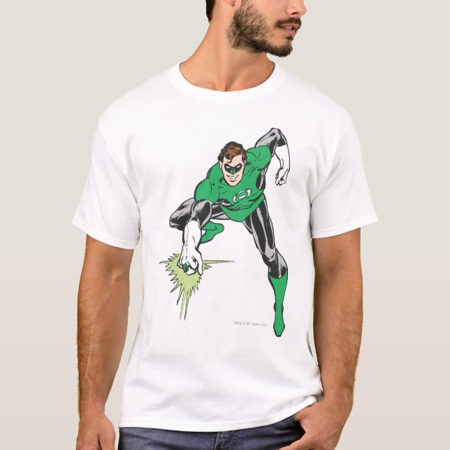T-shirt Lanterna Verde Luta (Frente)