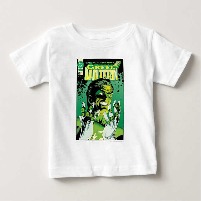 T-shirt Lanterna Verde - Muitos Anéis (Frente)
