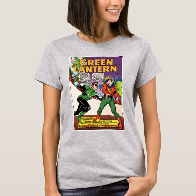 T-shirt Lanterna Verde no anel (Frente)