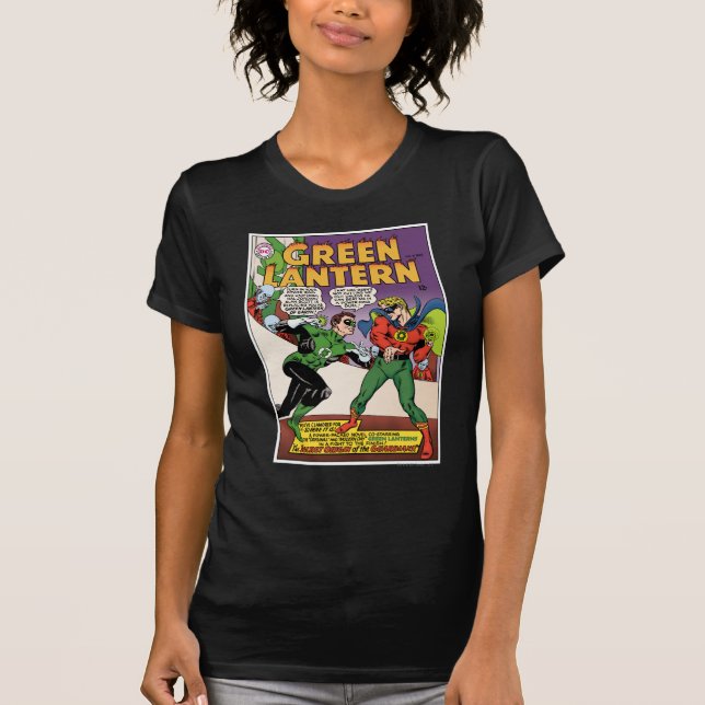 T-shirt Lanterna Verde no anel (Frente)