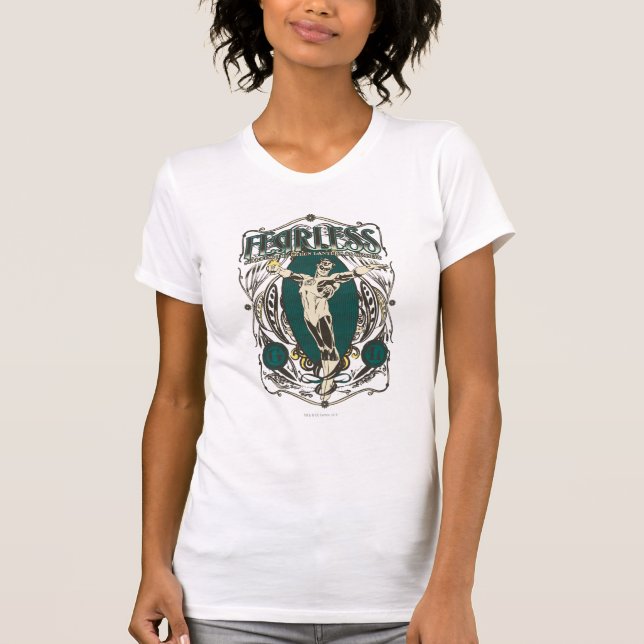 T-shirt Lanterna Verde - Poster "Sem Carinho" (Frente)