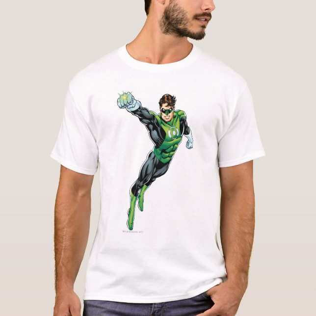 T-shirt Lanterna Verde - Quadrinhos, Braço fora (Frente)