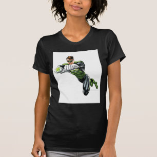 T-shirt Lanterna verde - rendida inteiramente, ambos os
