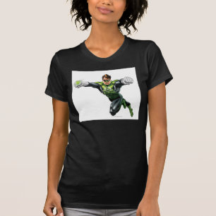 T-shirt Lanterna verde - rendida inteiramente, olhando