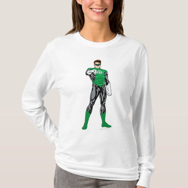 T-shirt Lanterna Verde - Totalmente Renderizado, Permanent (Frente)