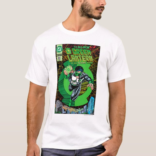 T-shirt Lanterna Verde - Tudo começa aqui (Frente)