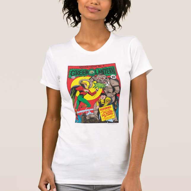 T-shirt Lanterna Verde vs O Feiticeiro das Dúvidas (Frente)