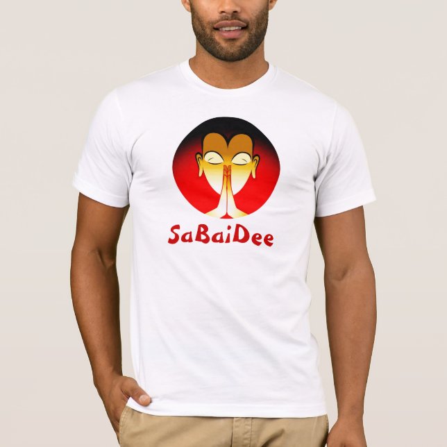 T-shirt Lao: SaBaiDee (Frente)